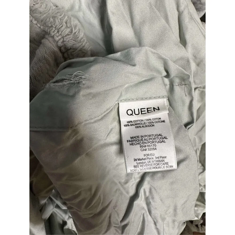 New Soho Home x Anthropologie Landyn Duvet Cover sz queen
